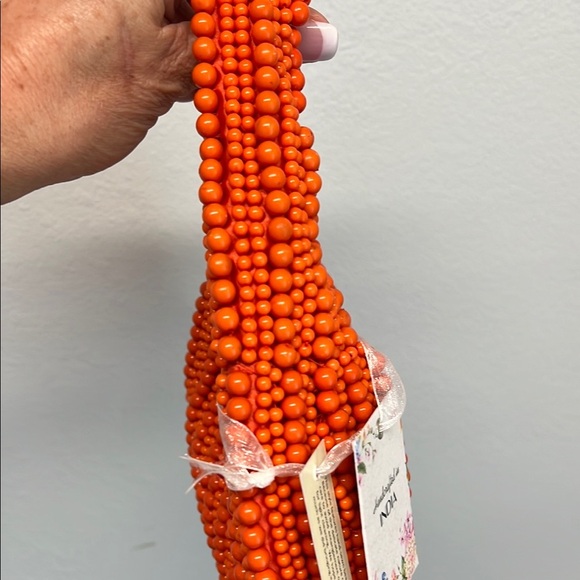 Vibrant Orange Beaded Hobo Bag ✨🧡 - Picture 6 of 8